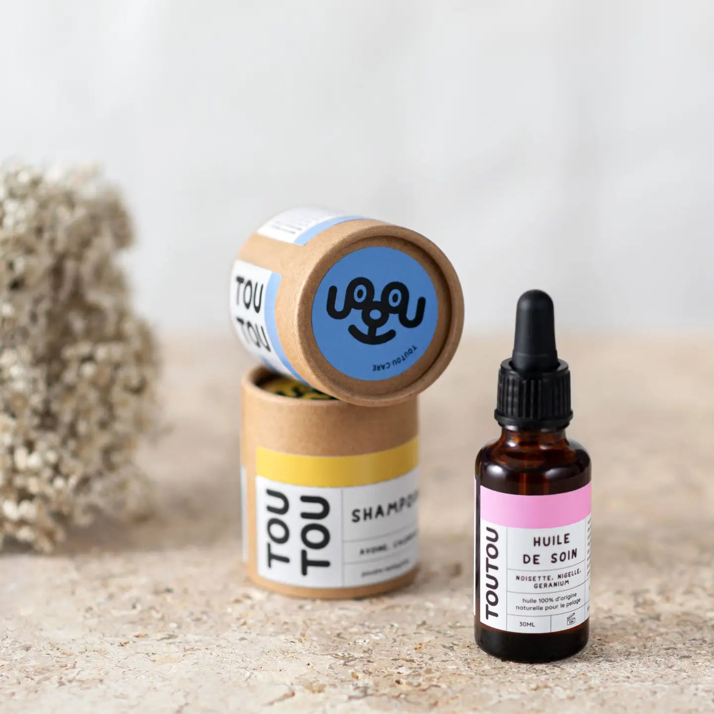 Huile de soin pour chien (peau et poils) - Toutoustore