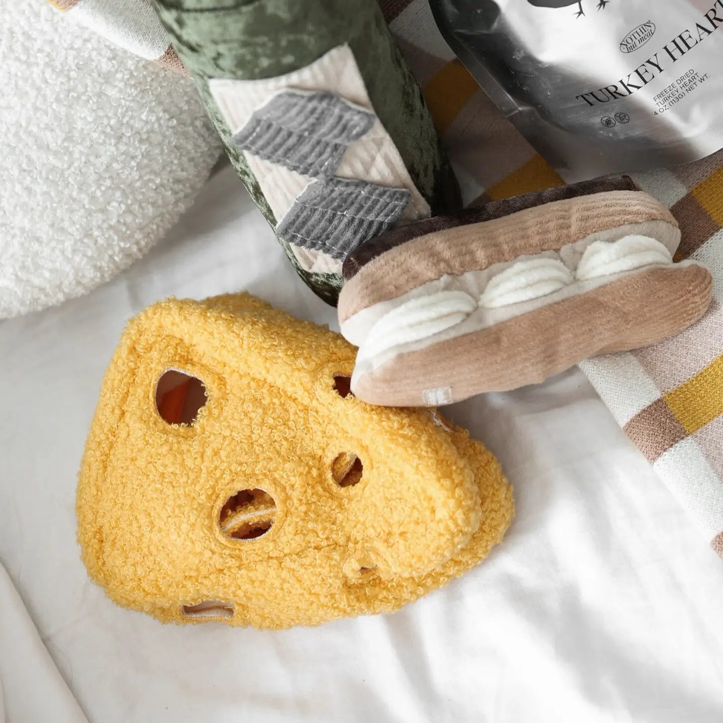JOUET POUR CHIEN FROMAGE ENRICHISSEMENT - Toutoustore