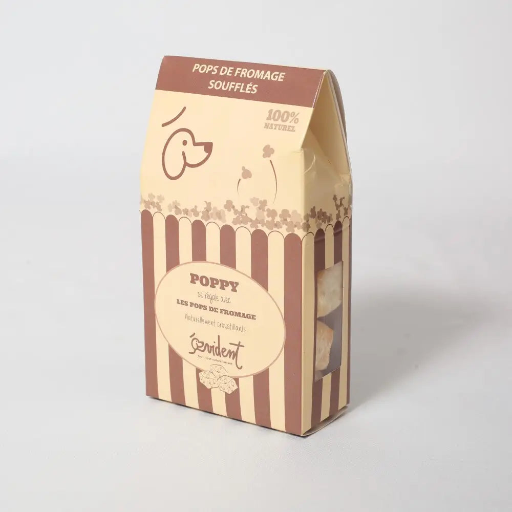 POPPY - Pop's de fromage soufflés 35g pour chien - Toutoustore